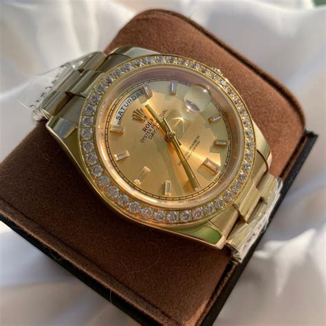 rolex vollgold herren